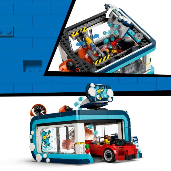 Фото - Конструктор LEGO  City Тунельна автомийка (60497)