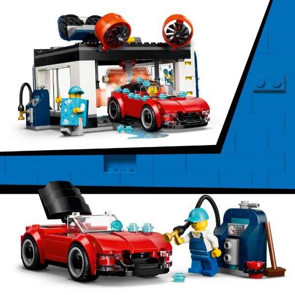 Фото - Конструктор LEGO  City Тунельна автомийка (60497)
