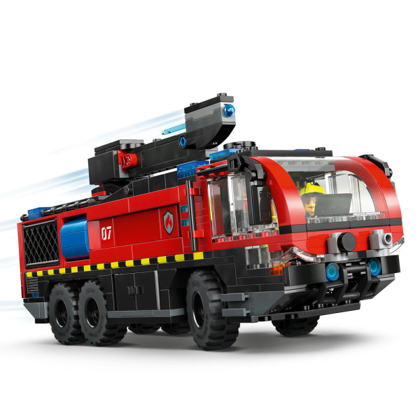 Фото - Конструктор LEGO  City Пожежна вантажівка в аеропорту (60499)