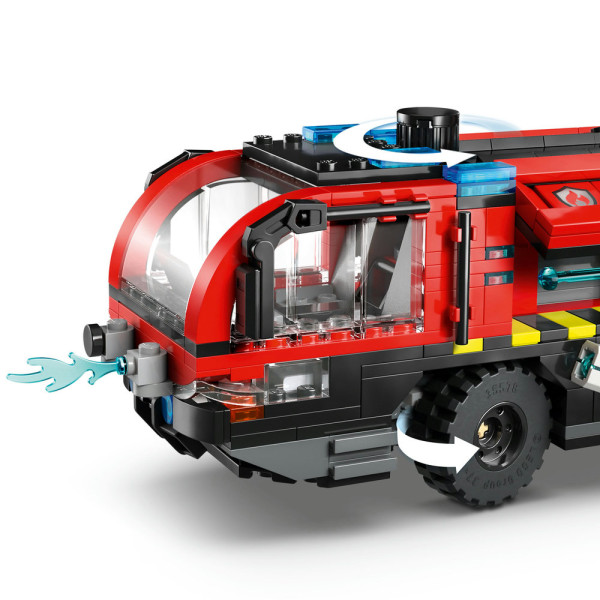 Фото - Конструктор LEGO  City Пожежна вантажівка в аеропорту (60499)