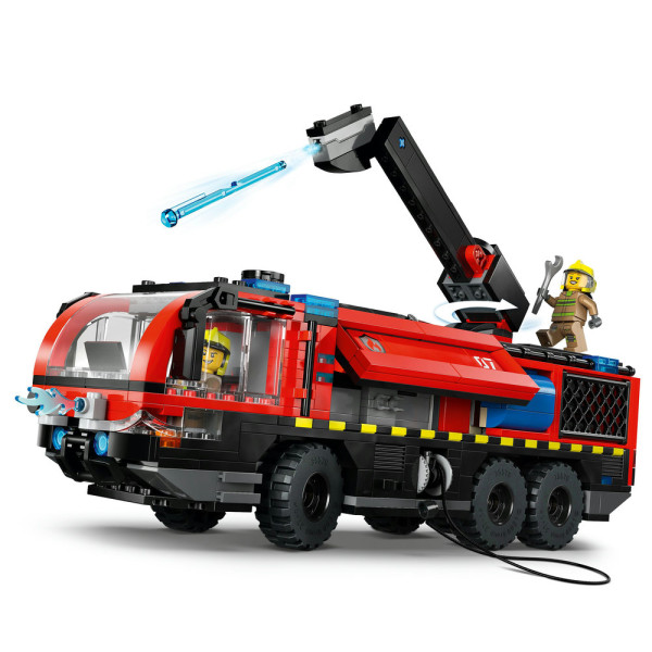 Фото - Конструктор LEGO  City Пожежна вантажівка в аеропорту (60499)