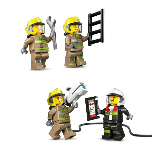 Фото - Конструктор LEGO  City Пожежна вантажівка в аеропорту (60499)