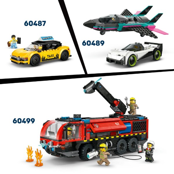 Фото - Конструктор LEGO  City Жовте таксі (60487)