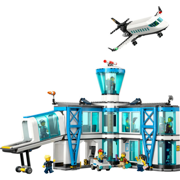 Фото - Конструктор LEGO City Аэропорт с самолётом (60502)