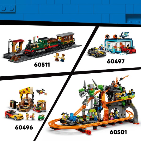 Фото - Конструктор LEGO  City Тунельна автомийка (60497)