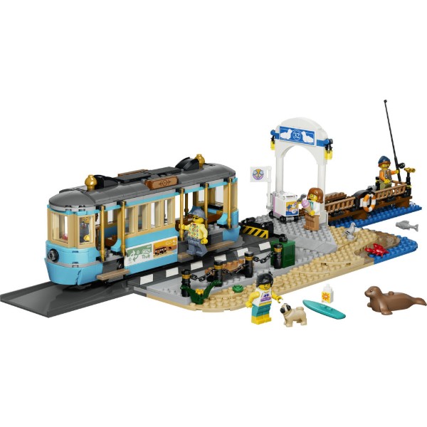 Фото - Конструктор LEGO  City Класичний трамвай до пляжу (60506)