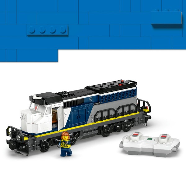 Фото - Конструктор LEGO City Ограбление полицейского поезда (60508)