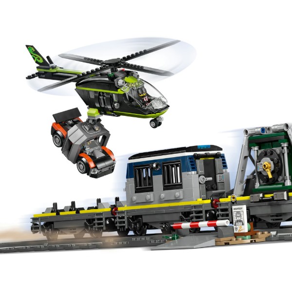 Фото - Конструктор LEGO City Ограбление полицейского поезда (60508)