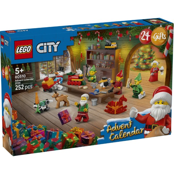 Фото - Конструктор LEGO City Адвент-календарь 2026 (60510)