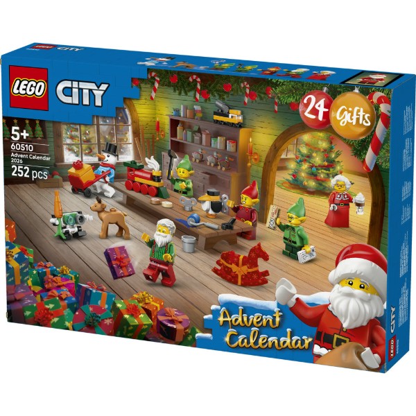 Фото - Конструктор LEGO City Адвент-календарь 2026 (60510)
