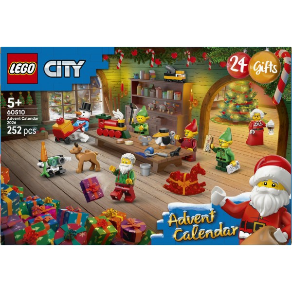 Фото - Конструктор LEGO City Адвент-календарь 2026 (60510)