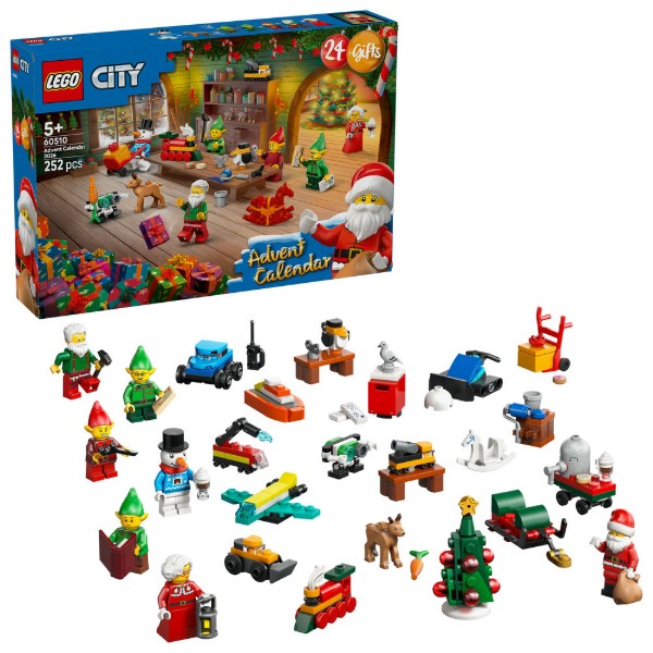 Фото - Конструктор LEGO City Адвент-календарь 2026 (60510)