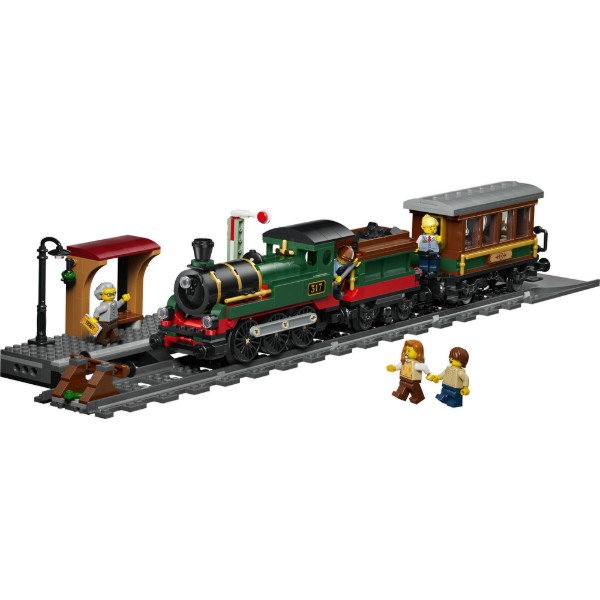 Фото - Конструктор LEGO City Старовинний паровоз (60511)