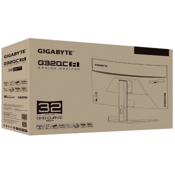 Фото - Монитор игровой Gigabyte G32QC-A