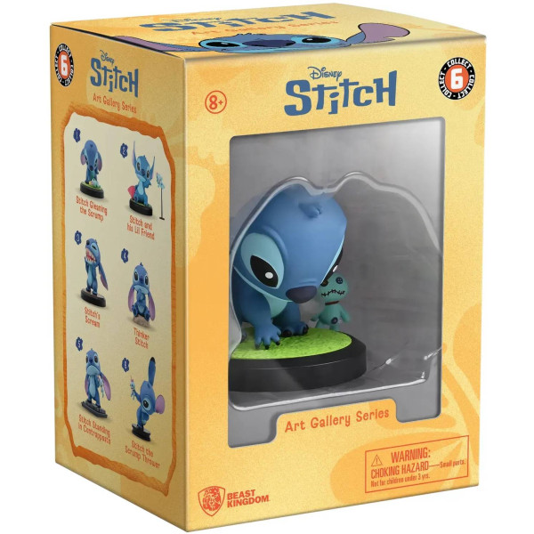 Фото - Колекційна фігурка YUME Hero Box Stitch Стіч лагодить Скрамп (15841)