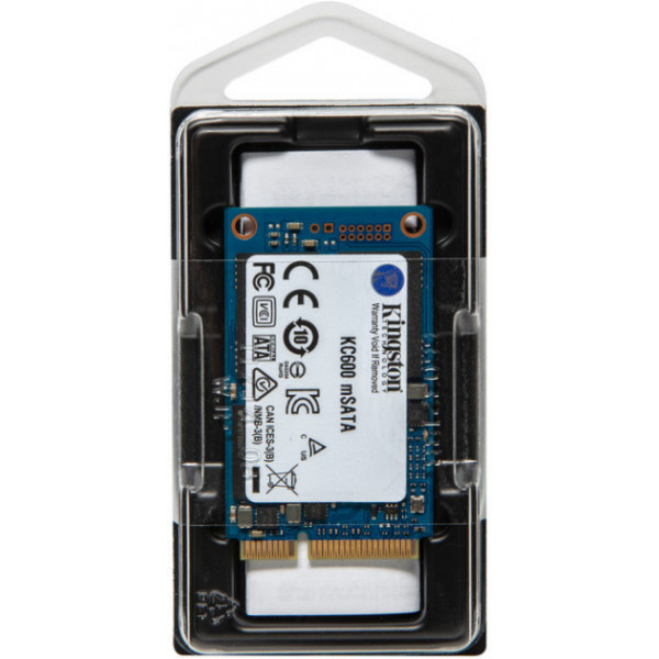 Фото - SSD-накопичувач внутрішній Kingston mSATA SKC600 256GB 3D TLC (SKC600MS/256G)