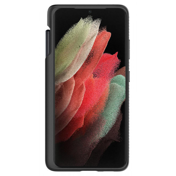 Фото - Чехол для смартфона Spigen for Samsung Galaxy S21 Ultra Liquid Air Pencil Edition Matte Black (ACS02831)