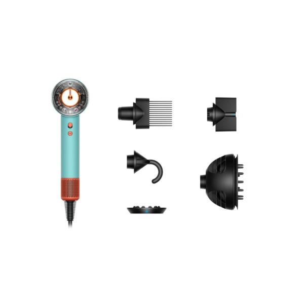Фото - Фен Dyson HD16 Supersonic Nural Ceramic Patina/Topaz Патіна/Топаз (515276-01)