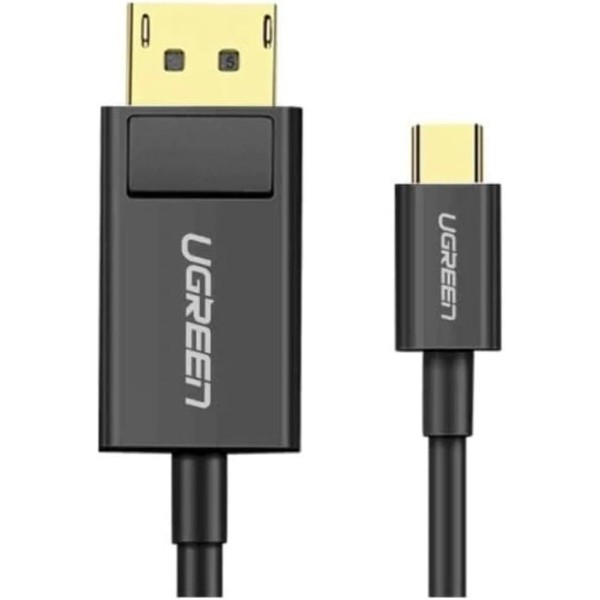 Фото - Адаптер UGREEN MM139 USB-C to DisplayPort 4K@30Hz 1.5m Black (50994)