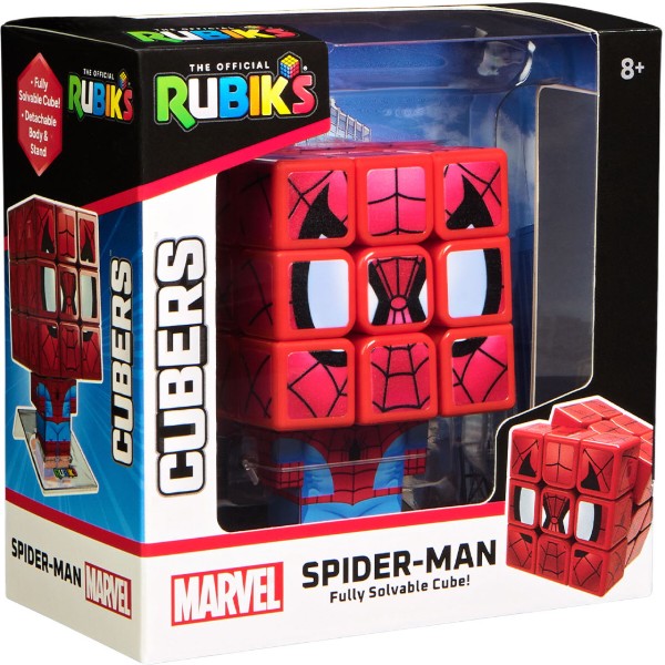 Фото - Кубик нестандарт Rubik's серії Cubers - КУБІК ЛЮДИНА-ПАУК (6070145)