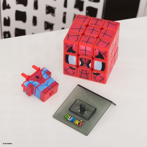 Фото - Кубик нестандарт Rubik's серії Cubers - КУБІК ЛЮДИНА-ПАУК (6070145)