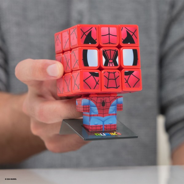 Фото - Кубик нестандарт Rubik's серії Cubers - КУБІК ЛЮДИНА-ПАУК (6070145)