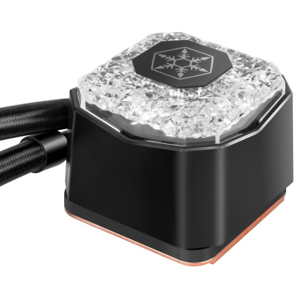Фото - Водяна система охолодження Silver Stone IceGem 240P ARGB (SST-IG240P-ARGB)