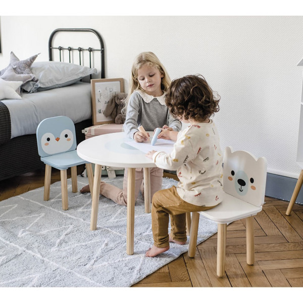 Фото - Комплект меблів дитячий Janod Мишка і пінгвін (J09650)