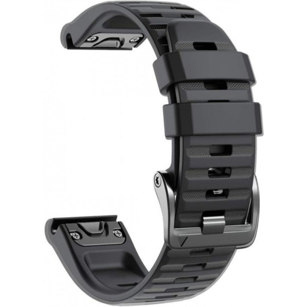 Фото - Ремешок для смарт-часов ArmorStandart Silicone for Garmin 26mm Black (ARM60803)