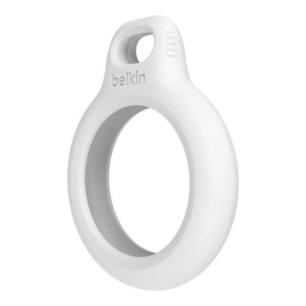 Фото - Чохол для бездротового маяка Belkin Secure Holder Strap AirTag White (F8W974BTWHT)