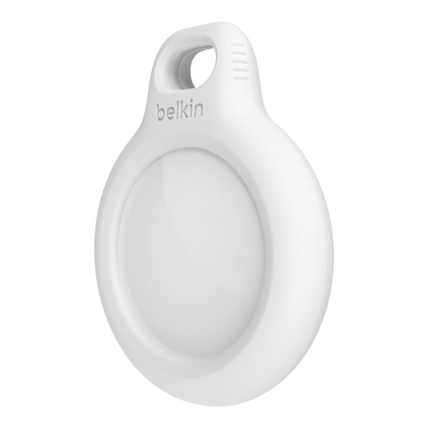 Фото - Чохол для бездротового маяка Belkin Secure Holder Strap AirTag White (F8W974BTWHT)