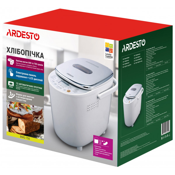 Фото - Хлебопечь Ardesto BMG-750