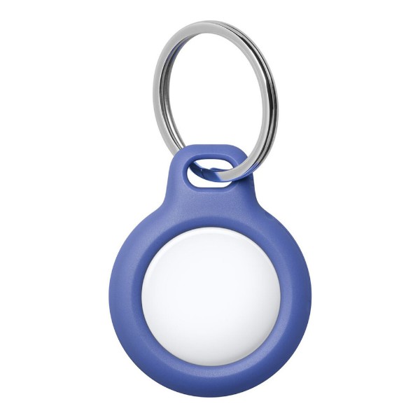 Фото - Чехол для беспроводного маяка Belkin Secure Holder with Key Ring AirTag Blue (F8W973BTBLU)
