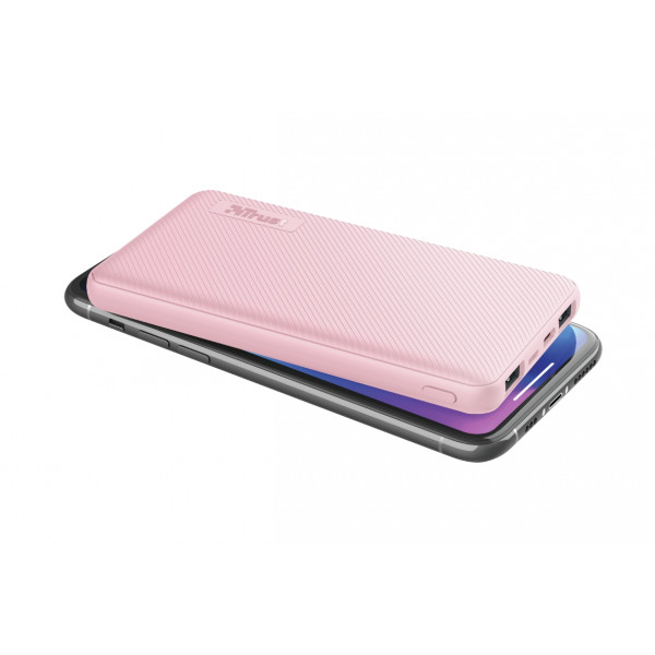 Фото - Батарея мобильная Trust Primo 10000 mAh Pink (23897)
