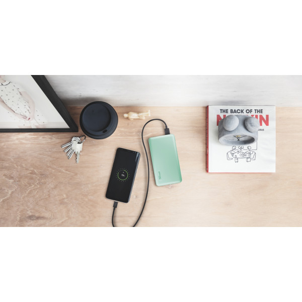 Фото - Батарея мобильная Trust Primo 10000 mAh Mint (23898)
