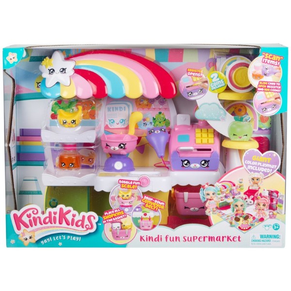 Фото - Сюжетно-ролевая игра. Магазин Kindi Kids Moose Супермаркет "Kindi Fun" (50003)