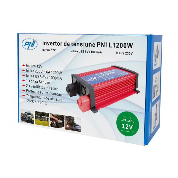 Фото - Инвертор автомобильный PNI PNI-H1200W12