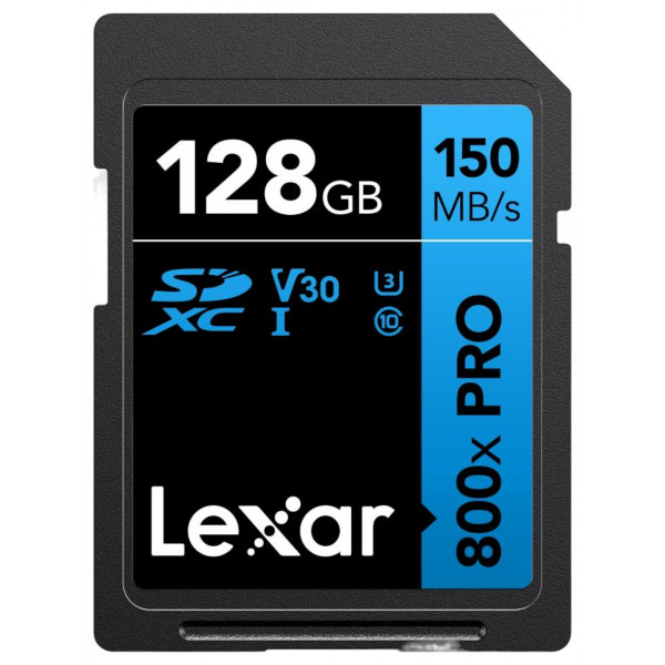 Фото - Карта памяти Lexar SDXC 128GB UHS-I (LSD0800P128G-BNNNG)