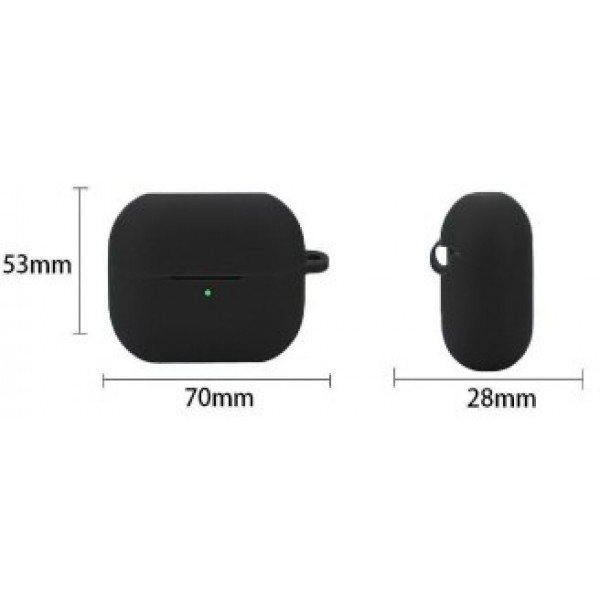 Фото - Чохол для навушників BeCover Silicon for Samsung Galaxy Buds 3 Pro Black (712000)