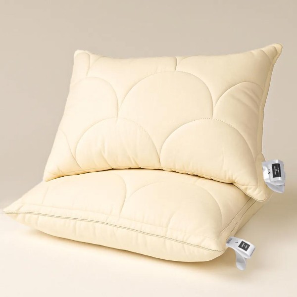 Фото - Подушка стандартна MirSon №524 Marzello Collection Silk Kapok висока 70x70 см (2200012229897)