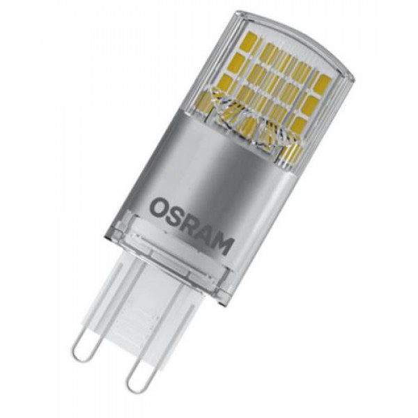 Фото - Лампочка світлодіодна Osram LEDPIN40 3,8W/827 230V CL G9 10X1 (4058075432390)