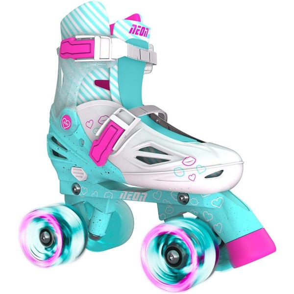 Фото - Ролики Neon Combo Skates Бирюзовый (Размер 34-37)(NT10T4)