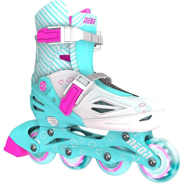 Фото - Ролики Neon Combo Skates Бирюзовый (Размер 34-37)(NT10T4)