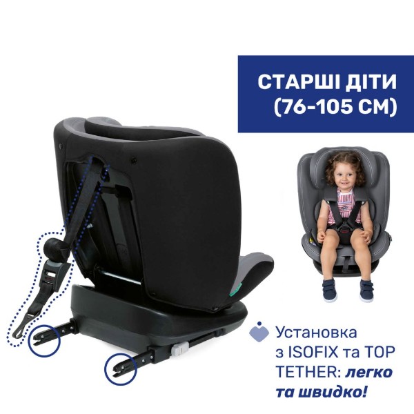 Фото - Автокрісло Chicco Mokita i-Size гр. 1/2/3 кол.73 (87033.73)