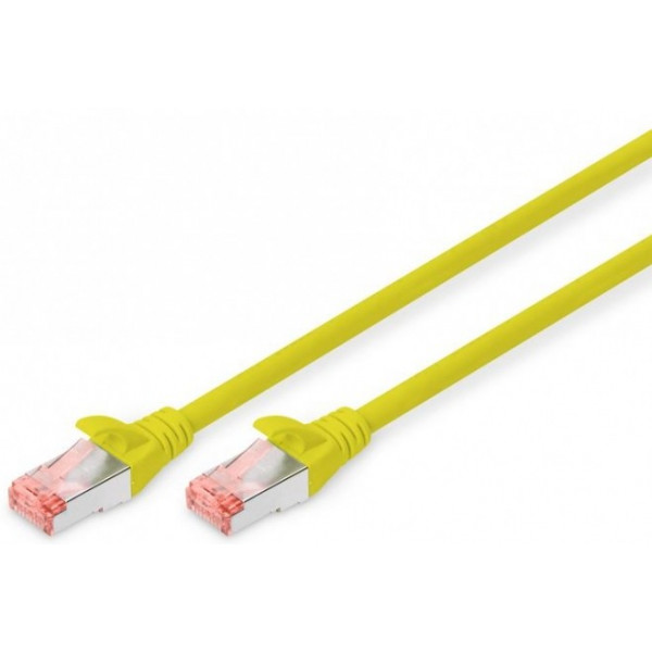Фото - Кабель патч-корд Digitus CAT 6 S-FTP 0.5 м Yellow (DK-1644-005/Y)
