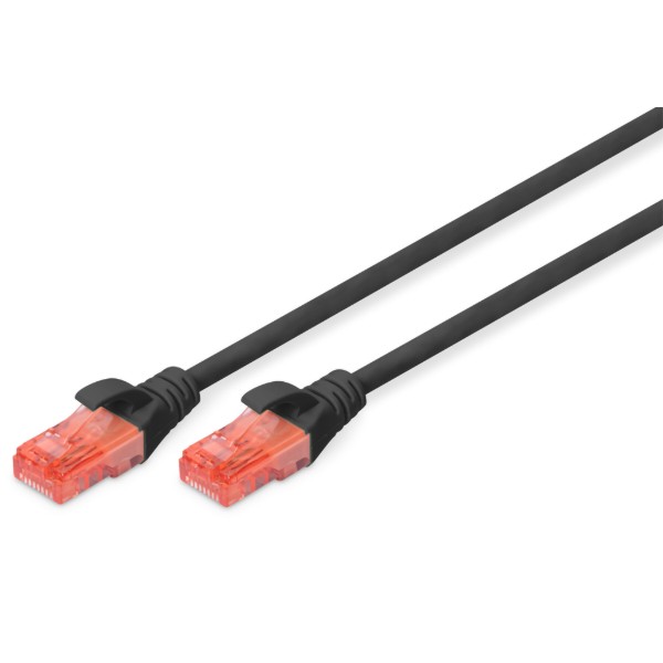 Фото - Кабель патч-корд Digitus CAT 6 UTP 5 м Black (DK-1617-050/BL)