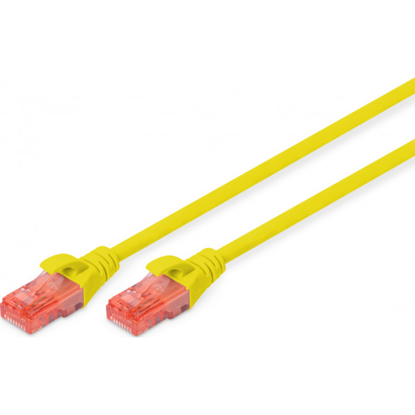 Фото - Кабель патч-корд Digitus CAT 6 UTP 0.5 м Yellow (DK-1617-005/Y)