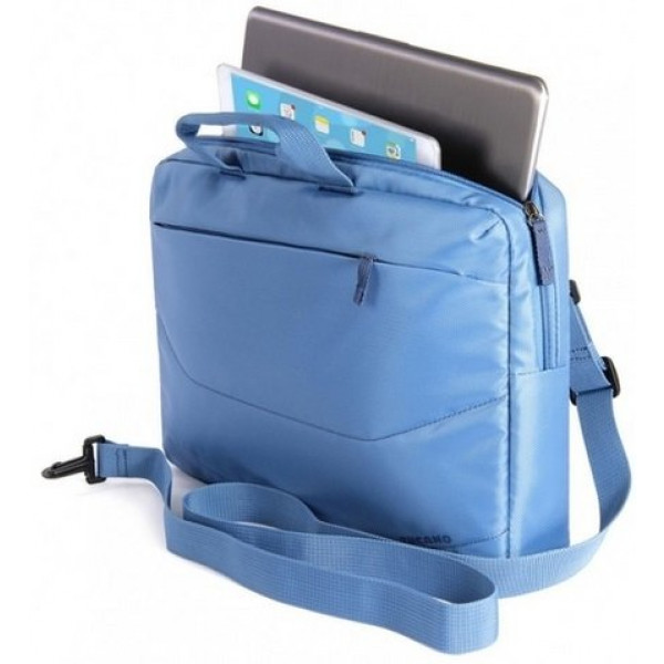 Фото - Сумка для ноутбука Tucano Idea 15.6" Blue + беспроводная мышь (BU-BIDEA-WM-Z)