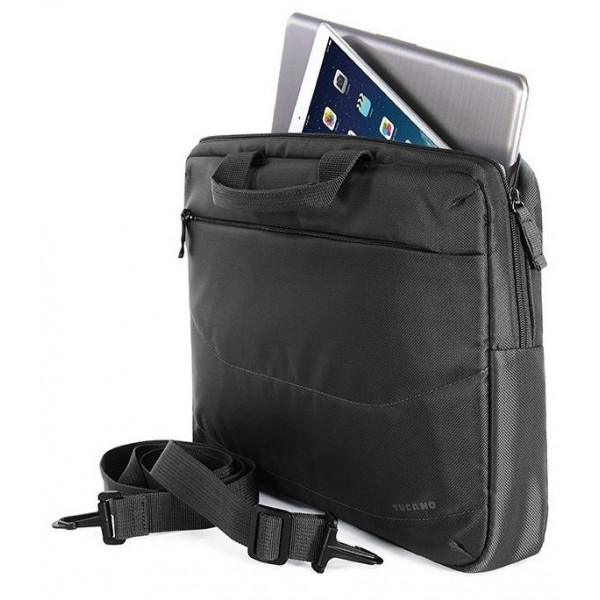 Фото - Сумка для ноутбука Tucano Idea 15.6" Black + беспроводная мышь (BU-BIDEA-WM)