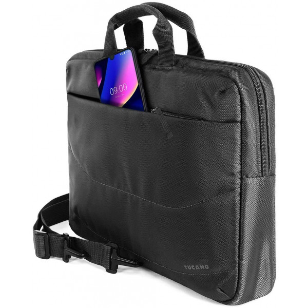 Фото - Сумка для ноутбука Tucano Idea 15.6" Black + беспроводная мышь (BU-BIDEA-WM)